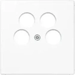 Jung Abdeckung aws f&uuml;r 4L-SAT-TV-Dose LS 990-4 SAT2 WW