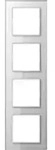 Jung Glasrahmen 4-fach aws waage/senkrecht AC 584 GL WW