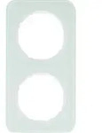 Berker Rahmen Glas/pows 2fach 10122109