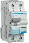 Hager FI/LS-Schalter 1P+N 10kA B-16A 30mA ADA516D