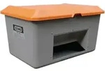 CEMO Streugutbeh&auml;lter Plus3 400 Liter mit Entnahme grau/orange