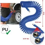KS Tools PU-Druckluft-Spiralschlauch &Oslash; 8mm