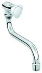 Grohe Auslaufventil Costa chrom, schwenkbar, Markierung blau (30484001)