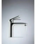 Duravit Waschtisch-Einhebelmischer M B.1 m Zugst.-Ablaufgarn., Ausl. 139mm, chrom