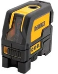 DEWALT DEWALT Kreuzlinienlaser mit Lotstrahl DW0822-XJ