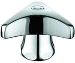 Grohe Griff Trecorn 45080 1/2" Markierung blau mit Kappe chrom
