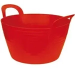 KERBL Flexibler Trog FlexBag rot 12 ltr.