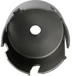 Heller AllMat Mehrzweck-Lochs&auml;ge, M16-Gewinde, Durchmesser 82 x 65/100 mm