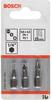 Bosch Schrauberbit-Set Extra-Hart, T20, T25, T30, 89 mm