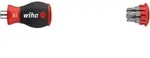 Wiha Schraubendreher mit Bit Magazin magnetisch TX mit 6 Bits, Stubby, 1/4"