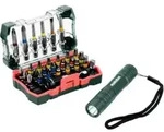 Metabo Bit-Box SP, 29-teilig + Mini Flash light
