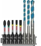 Bosch Impact Control Schrauberbitpack 8-teilig gemischt mit Mehrzweckbohrer