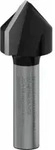 Bosch V-Nutfr&auml;ser Standard for Wood mit 8 mm Schaft D1 16 mm L 16 mm G 45 mm 90&deg;
