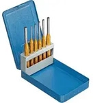 Gedore Splinttreiber-Satz inkl. Metallklappkassette, 6-teilig, Stahl/Lackierung,