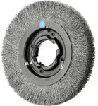 PFERD TOOLS POS Rundb&uuml;rste breit ungezopft RBU &Oslash;200x25xvariable Bohrung