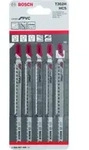 Bosch Stichs&auml;geblatt T 302 H VE &agrave; 5 St&uuml;ck Clean for PVC