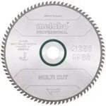 Metabo S&auml;geblatt "multi cut - professional", 250x2,8/1,8x30, Z80 WZ, 10&deg;