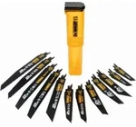 DEWALT S&auml;bels&auml;geblatt-Set 12-tlg. DT2441L-QZ