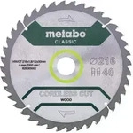 Metabo S&auml;geblatt "cordless cut wood - classic", 216x1,8/1,2x30 Z40 WZ 5&deg;