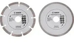 Bosch Diamanttrennscheibe f&uuml;r Fliesen und Baumaterial, Durchmesser: 125 mm