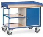 fetra Werkstattwagen 2435 - Tragkraft 400kg TPE-Reifen
