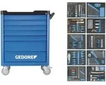 Gedore Werkzeugwagen WSL-L-TS-308 mit 308-teilig Werkzeugsortiment
