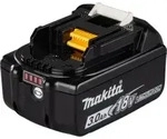 Makita Akku-BL1830B Li, 18 V / 3 Ah, mit Akku-Ladestandsanzeige