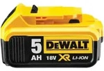 DEWALT Ersatz-Akku 18 V, 5 Ah, Li-Ion (DCB184-XJ)