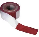 Absperrband L.500 m B.80mm rot/wei&szlig; geblockt 500m/Karton