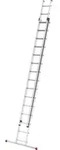Hailo S80 ProfiStep duo, Aluminium-Schiebeleiter 2-teilig, 2x15 Sprossen