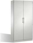 C+P Aktenschrank Asisto mit Dreht&uuml;ren, 5 Ordnerh&ouml;hen, H1980xB1000xT435mm Front