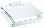 Grohe WC-Papierhalter Selection Cube chrom, mit Deckel, verdeckte Befestigung