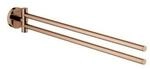 Grohe Handtuchhalter Essentials 2-armig, schwenkbar, 43,9cm, warm sunset (40371DA1)