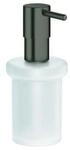 Grohe Seifenspender Essentials hard graphite geb&uuml;rstet, f&uuml;r Halter (40394AL1)