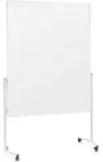 Magnetoplan Moderationstafel mit wei&szlig;em Rahmen, einteilig, Karton wei&szlig;, 1200 x 1500