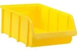 H&uuml;nersdorff Sichtbox aus PP, Gr. 5 gelb