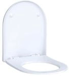Geberit WC-Sitz Acanto Scharn. MS verchromt, m Absenkaut., wei&szlig; (500660012)
