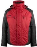 Mascot Winterjacke Frankfurt Gr&ouml;&szlig;e 2XL, rot/schwarz (12035-211-0209-2XL)