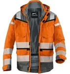 K&uuml;bler PSA Reflectiq Jacke 1307 warnorange/anthrazit XS