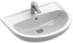 V&B Gustavsberg Waschtisch Saval 2.0 65x48,5cm, we, mit Hahnloch und &Uuml;berlauf ;