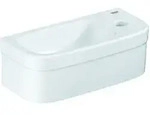 Grohe Mini-Handwaschbecken Euro Keramik 37x18cm, 1 HL, wandh&auml;ngend, alpinwei&szlig;