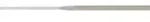 PFERD TOOLS Diamant-Nadelfeile flachstumpf 140mm D91 (fein) f&uuml;r harte Werkstoffe