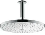 hansgrohe Kopfbrause Raindance Select S 300 mit Deckenanschluss, 2jet, wei&szlig;/chrom