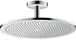 hansgrohe Kopfbrause Axor m Deckenanschluss, 350mm, 1j, brush. ni.