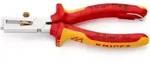 KNIPEX 11 06 160 T Abisolierzange mit &Ouml;ffnungsfeder, universal isoliert mit