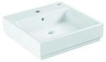 Grohe Waschtisch Cube Keramik 50, 1 HL m &Uuml;berlauf, alpinwei&szlig; PureGuard (3947400H)