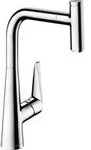 hansgrohe Sp&uuml;ltisch-Einhebelmischer 300 Talis Select M51 mit Ausziehauslauf, 1jet,