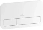 V&B Bet&auml;tigungsplatte ViConnect 200S 25,3x14,5x1cm, aus Kunststoff, wei&szlig;