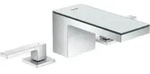 hansgrohe 3-Loch-Waschtischarmatur 70 Axor MyEdition A 151mm, m Pus-Op-Abl, m Pl,