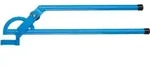 Gedore 242322 Rohrbiegezange mit Rolle und Kunststoff-Schiene 12 mm